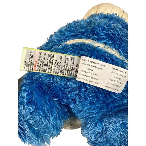 Sesame Street Teach Me Cookie Monster Chef Plush Stuffed Animal Gund 15" - Picture 11 of 12